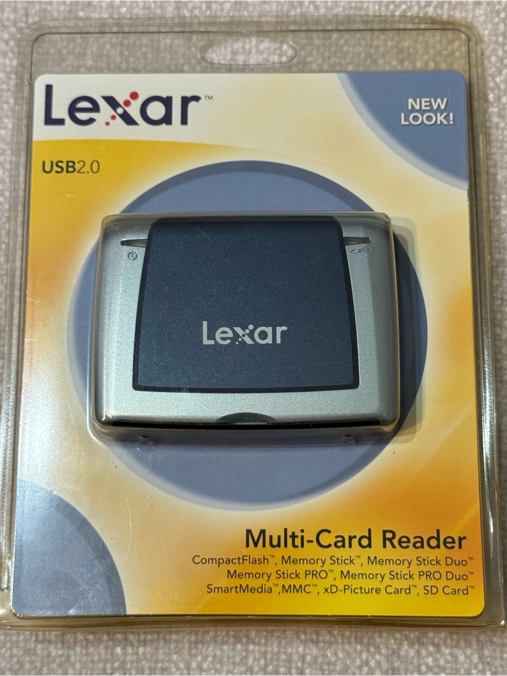Lexar RW022 USB 2.0 12-in-1 Multi Card Reader Sealed Y2K Retro Tech